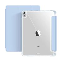Funda Para iPad 10° Generación 10.9 Traslúcida Ranura Lápiz - Celeste