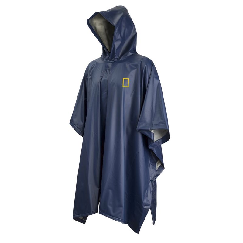 NATIONAL GEOGRAPHIC - Poncho Impermeable National Geographic Azul