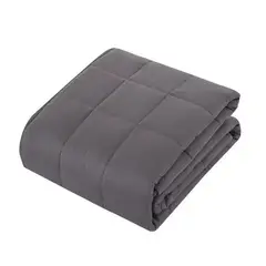 DREAMY - Manta Pesada Algodón Single 5kg Gris