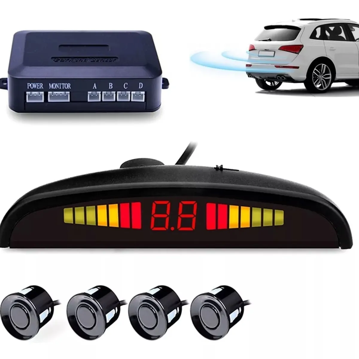 GENERICO - Kit Sensor Retroceso Sensor Retroceso Sensores De Retroceso