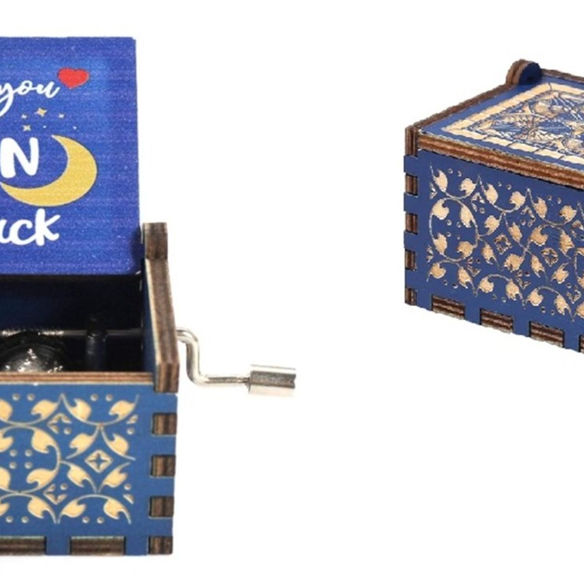 GENERICO - I LOVE YOU TO THE MOON AND  BACK CAJA MUSICAL