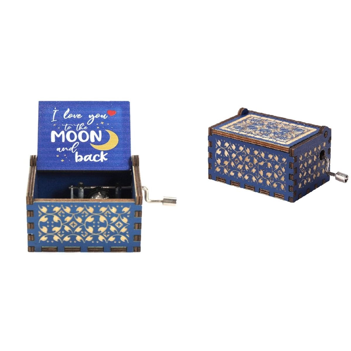 GENERICO - I LOVE YOU TO THE MOON AND  BACK CAJA MUSICAL