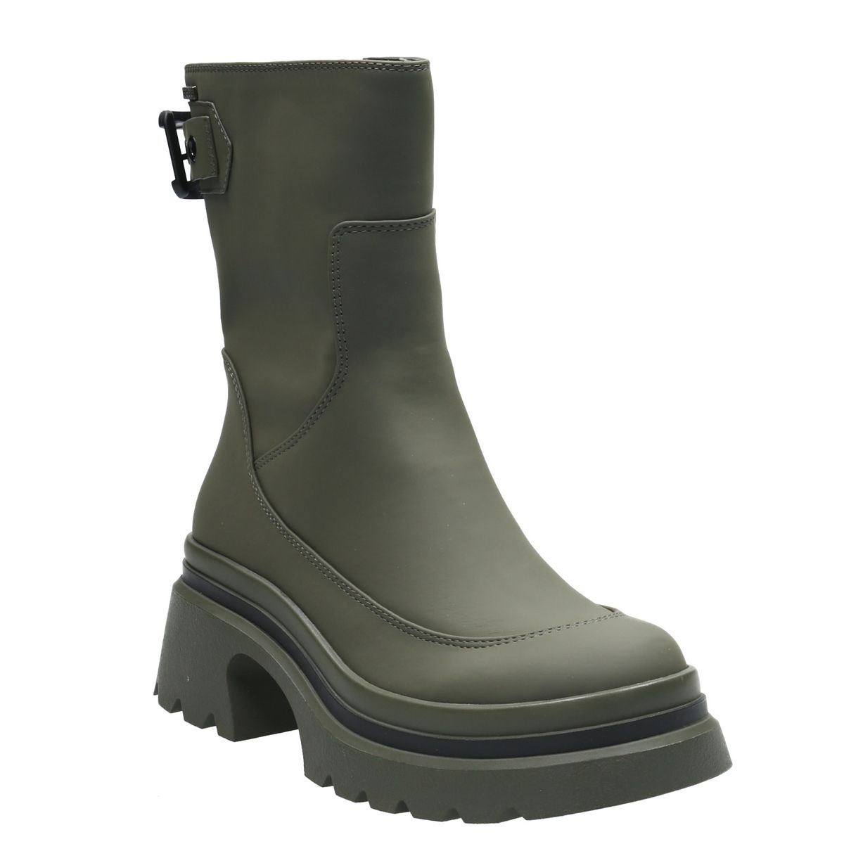 AZALEIA - Botín Mujer Delia Verde Oliva AZALEIA