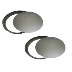 GENERICO - Pack 2 Moldes Desmontables Molde Desmontable Tarta 30cm