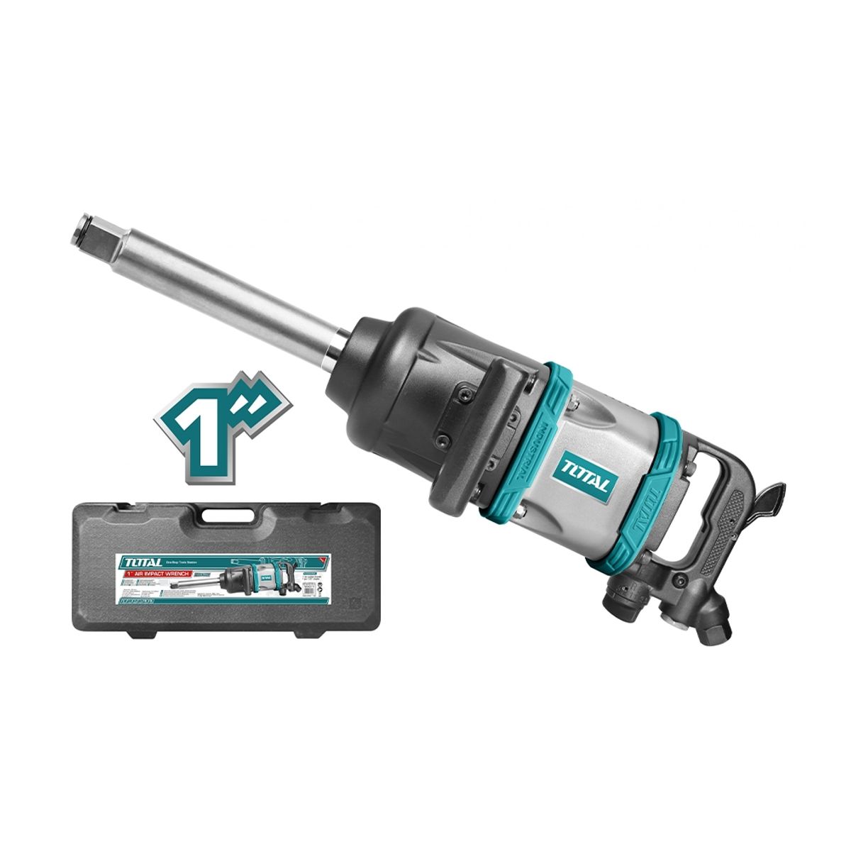 TOTAL TOOLS - Llave de impacto neumática 1 TOTAL