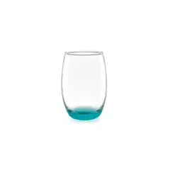 GENERICO - Set de 6 Vasos Altos 460cc Mikonos Fondo Color.
