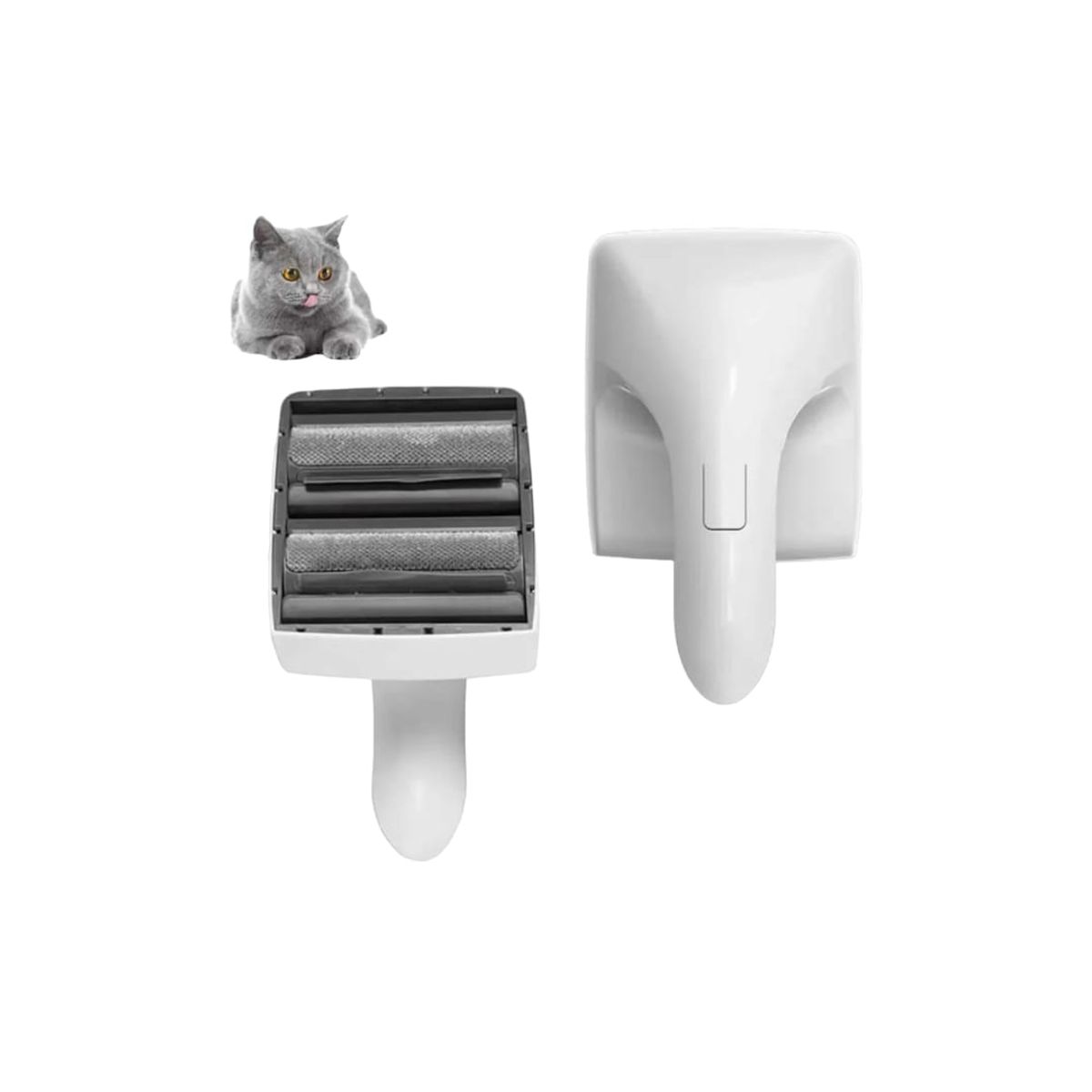 GENERICO - Cepillo Saca Pelusas Y Pelos De Mascotas