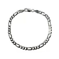Pulsera Hombre Plata Italiana 925 - Modelo Figaro