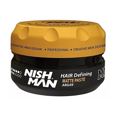 Imagen 2 del producto Cera Cabello Nishman Pasta Mate M1 100ml Argan