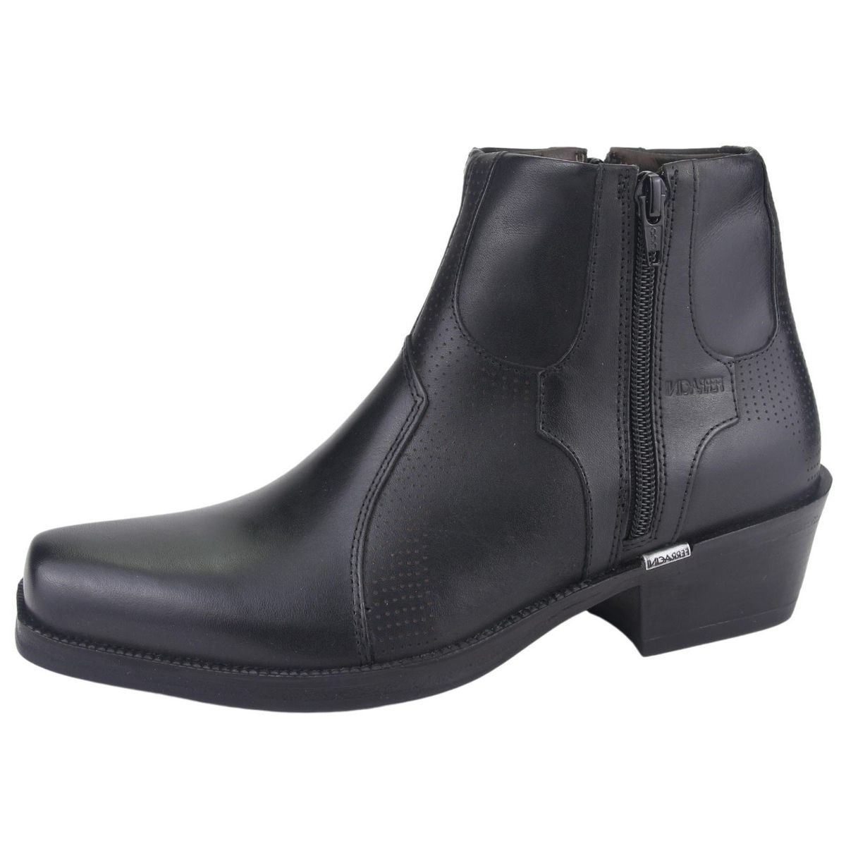 FERRACINI - Botin Hombre Negro Casual Ferracini 9015