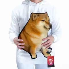 VUDU LOVE - Cojín Peluche Cheems Chiquito Perrito 40x30cm Vudú Love
