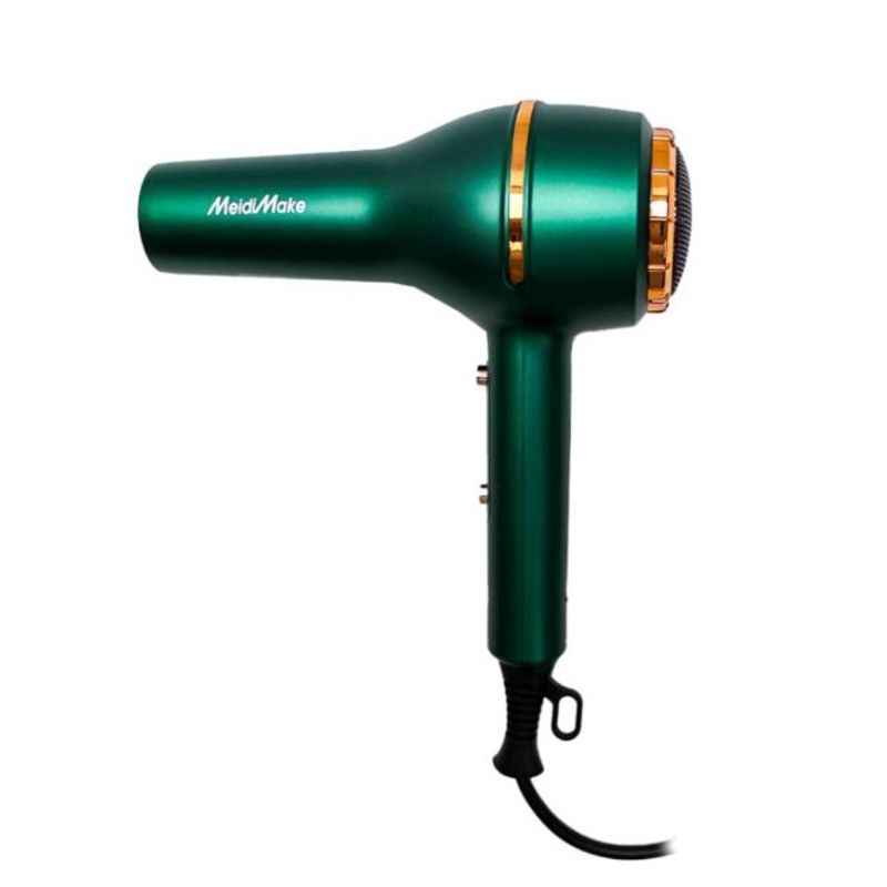 GENERICO - Secador De Cabello Profesional Marca Meidi Make Color Verde