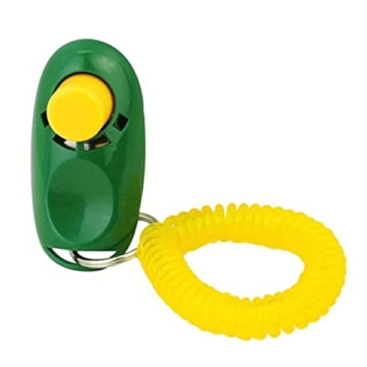 GENERICO - Clicker para entrenamiento adiestramiento de Perros Verde