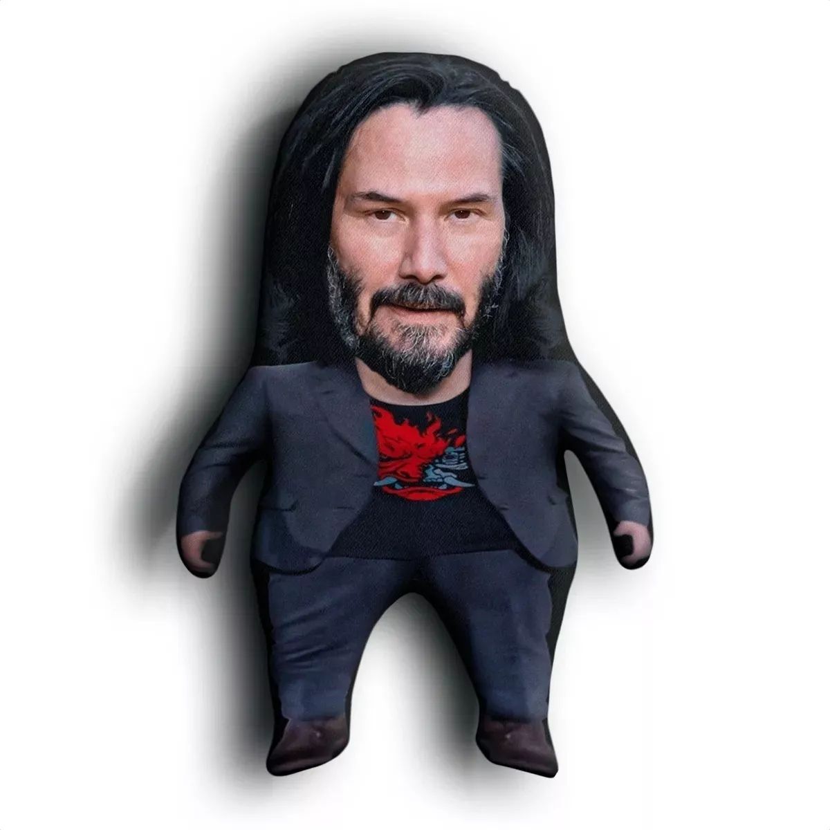 VUDU LOVE - Cojín Peluche Keanu Reeves Chiquito John Wick 40cm Vudú Love