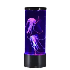OEM - LAMPARA DECORATIVA MULTICOLOR MEDUSAS RECARGABLE USB 30CM