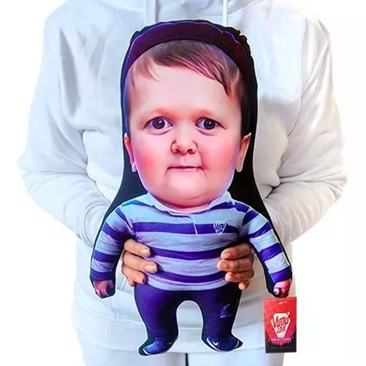 VUDU LOVE - Cojín Meme Hasbulla Chiquito 40cm Vudú Love