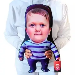 VUDU LOVE - Cojín Meme Hasbulla Chiquito 40cm Vudú Love