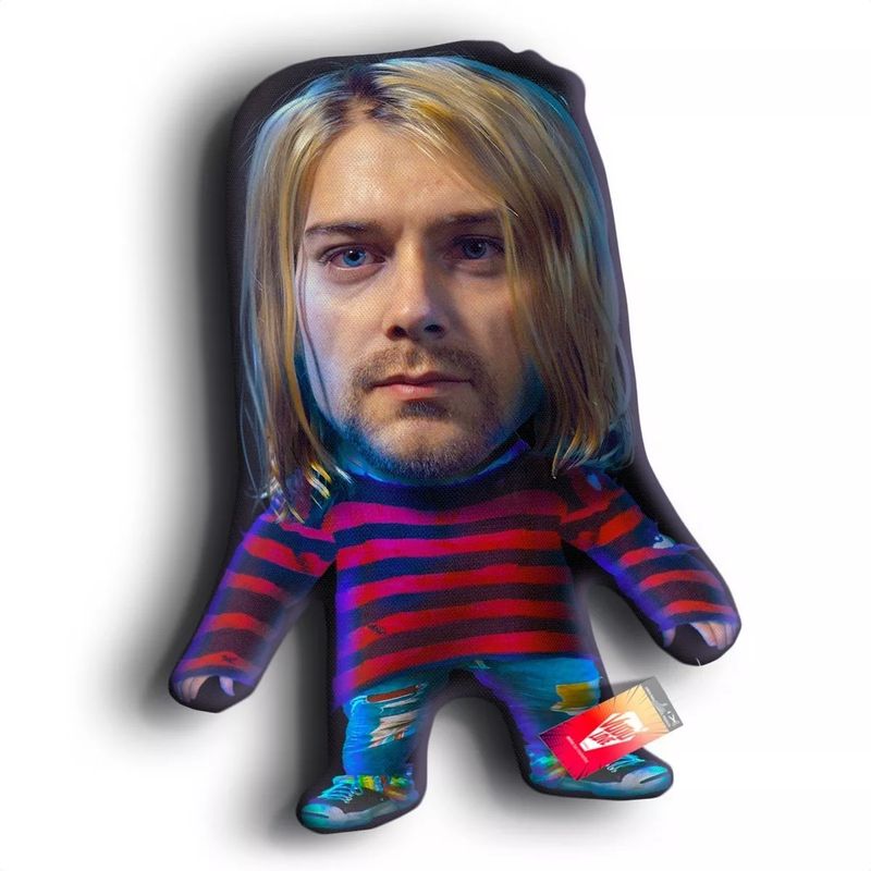 VUDU LOVE - Cojín Kurt Cobain Nirvana Chiquito 40cm Vudú Love