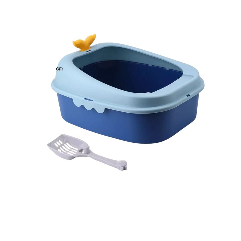 GENERICO - Arenero Baño Para Gatos Bandeja Sanitaria Grande.