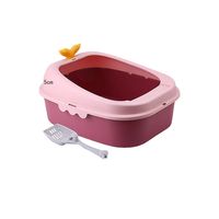 Arenero Baño Para Gatos Bandeja Sanitaria Grande