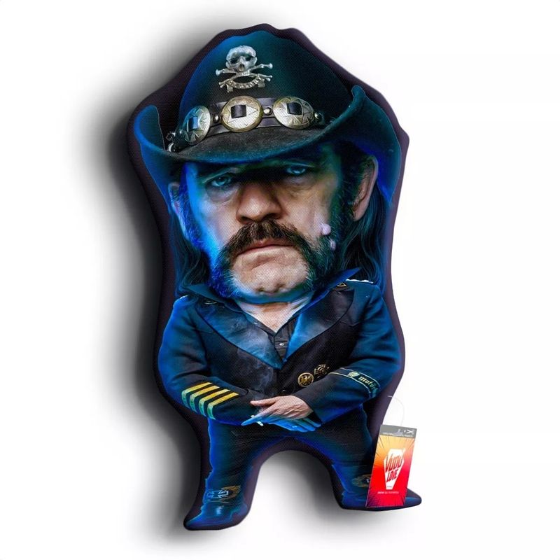 VUDU LOVE - Cojín Lemmy Kilmister Chiquito 40cm Vudú Love