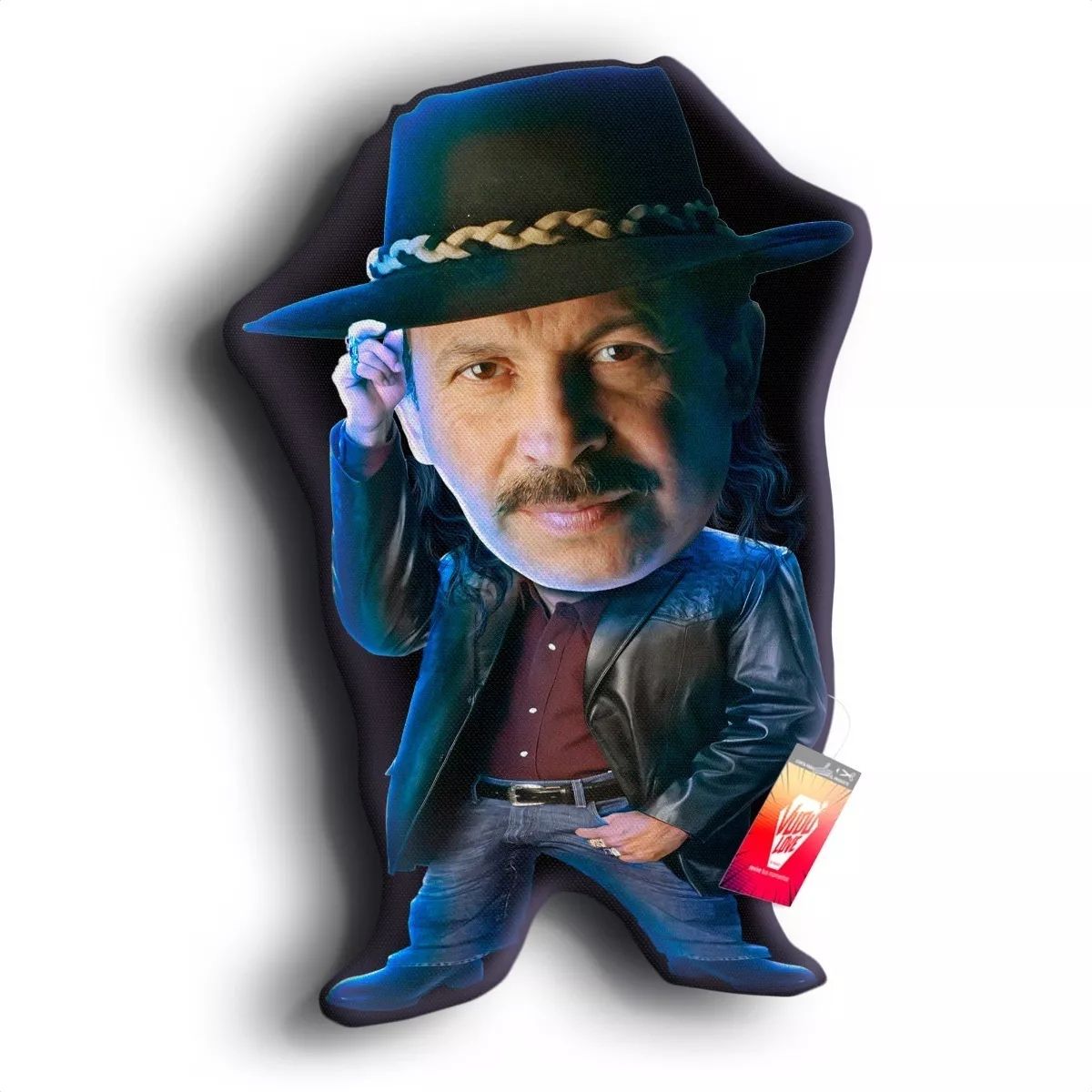 VUDU LOVE - Cojín Peluche Antonio Rios Chiquito 40cm Vudú Love