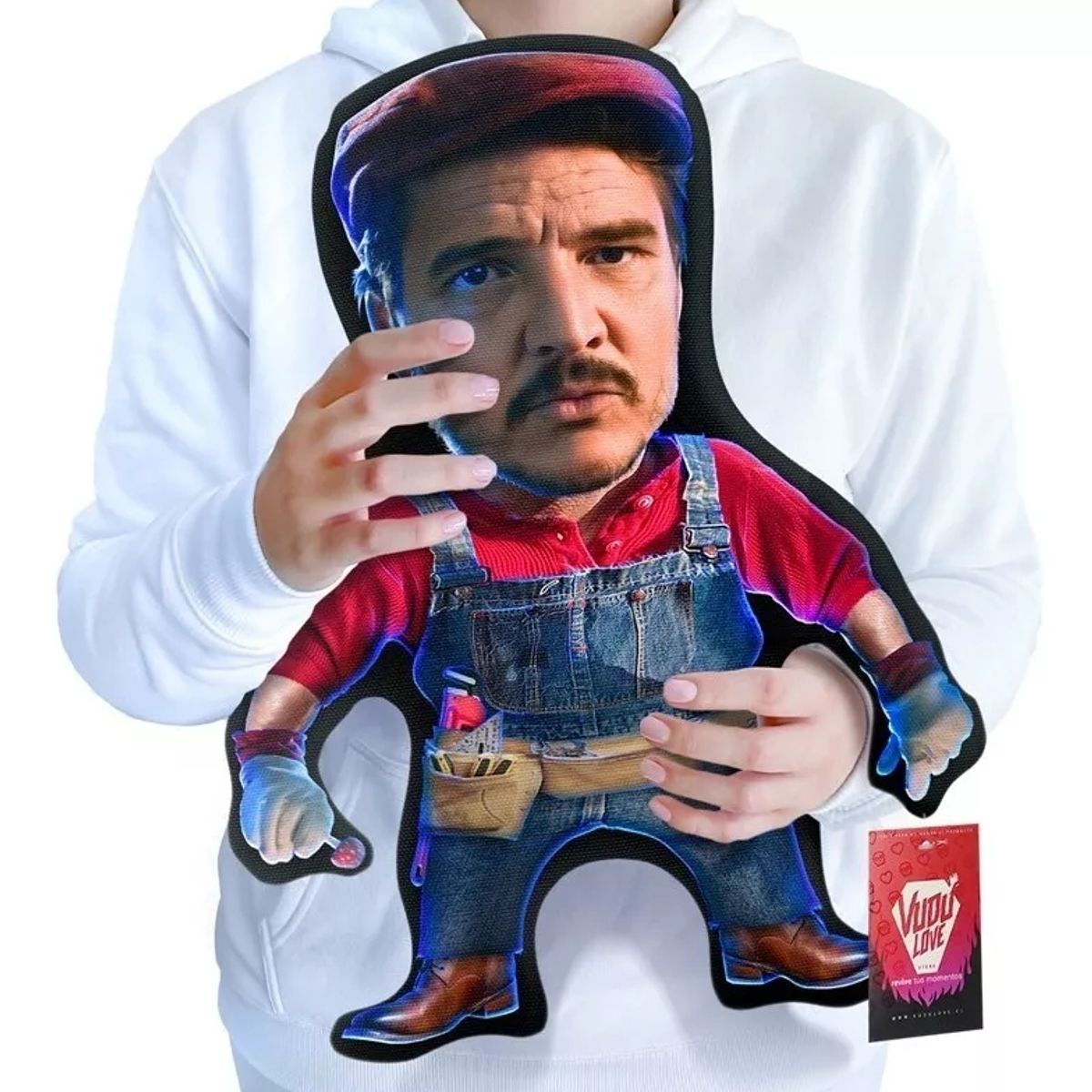 VUDU LOVE - Cojín Little Pedrito Chiquito Bros 40cm Vudú Love