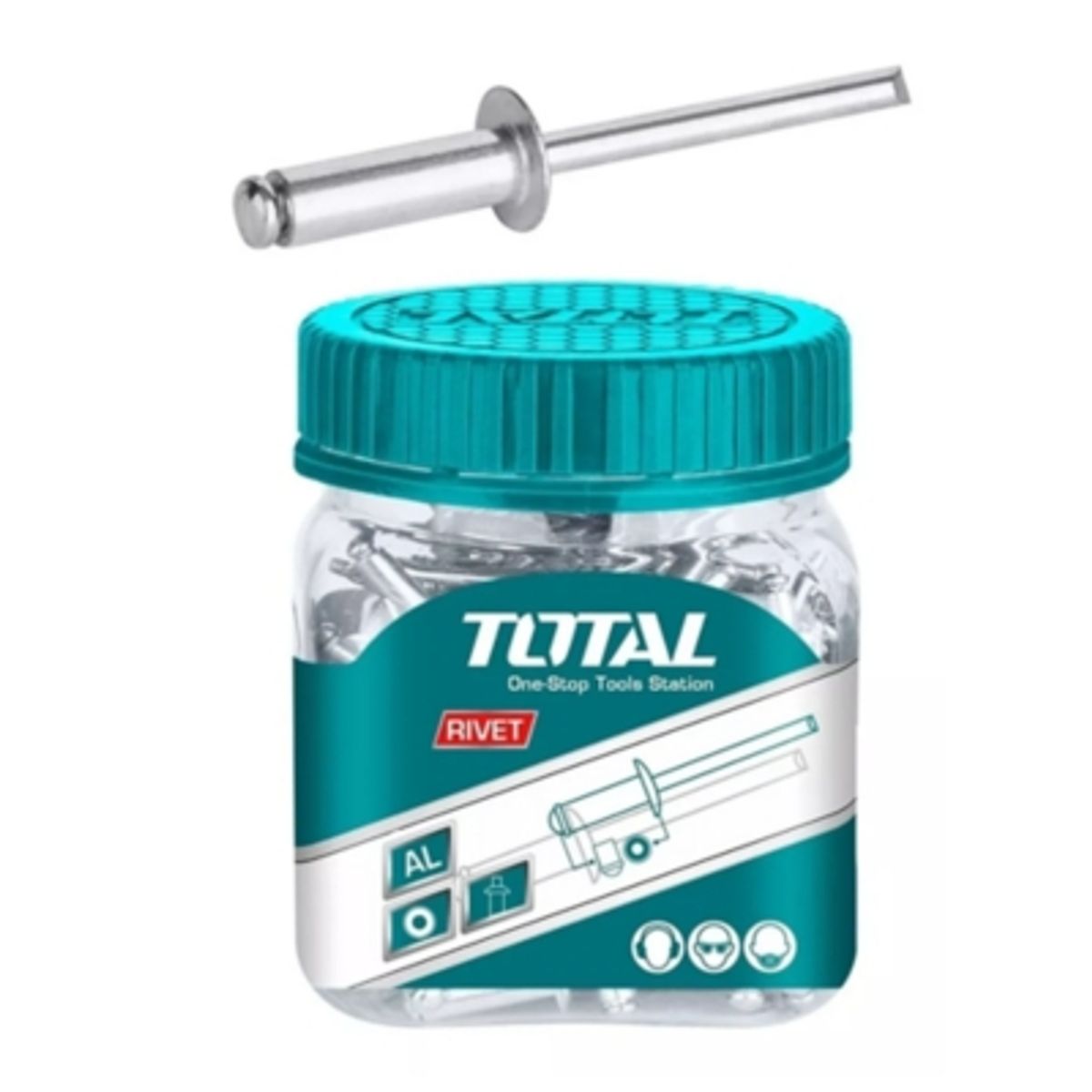 TOTAL TOOLS - Remaches Pop De 3.2 X 8mm 300 Unidades