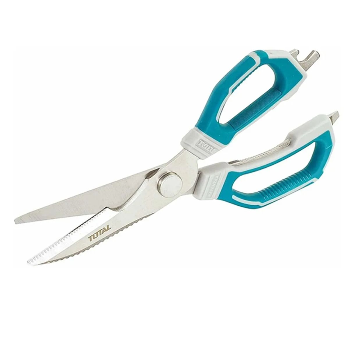 TOTAL TOOLS - Tijera De Cocina Multiuso De Acero Inoxidable