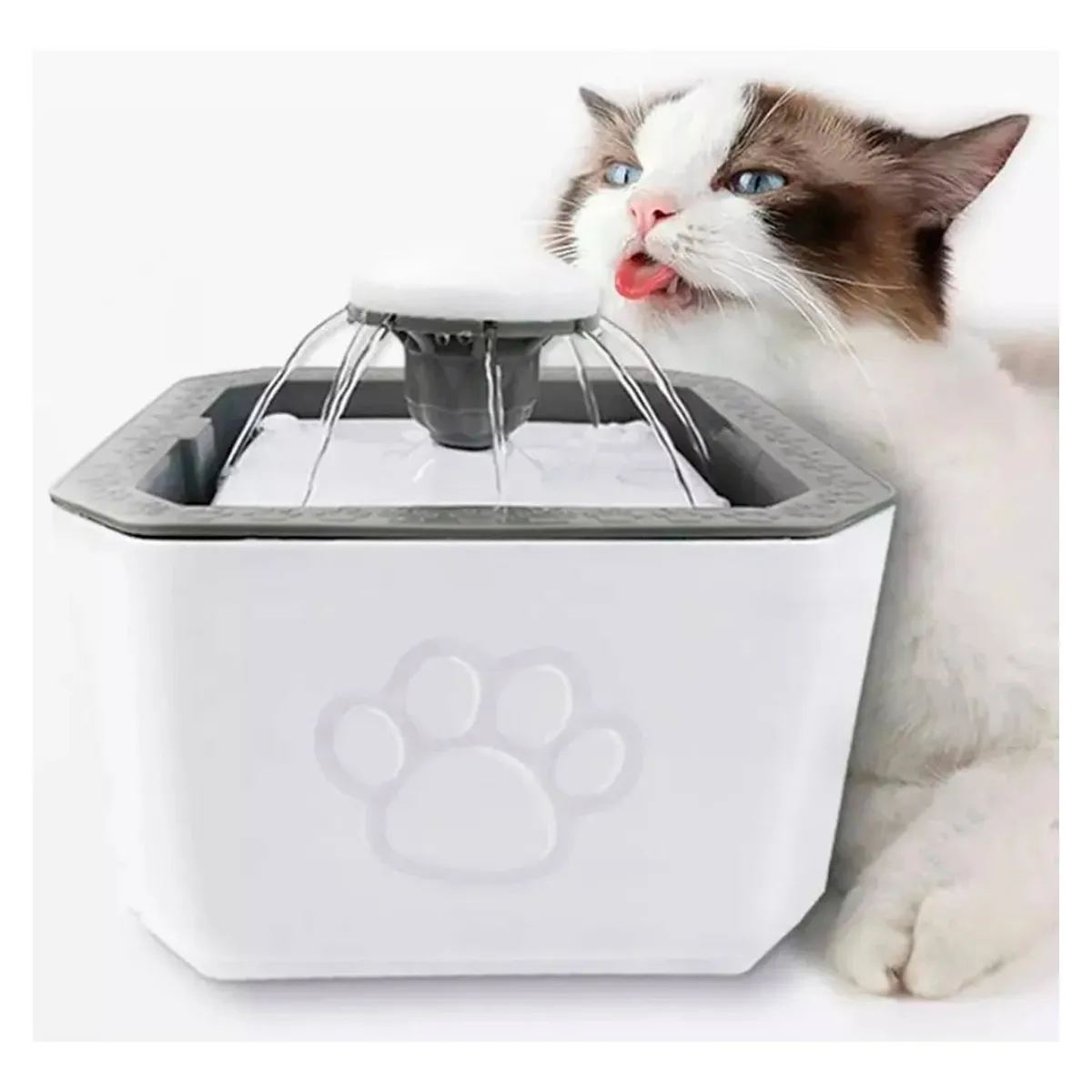 GENERICO - Dispensador Bebedero Eléctrico De Agua Gatos Perros Mascotas