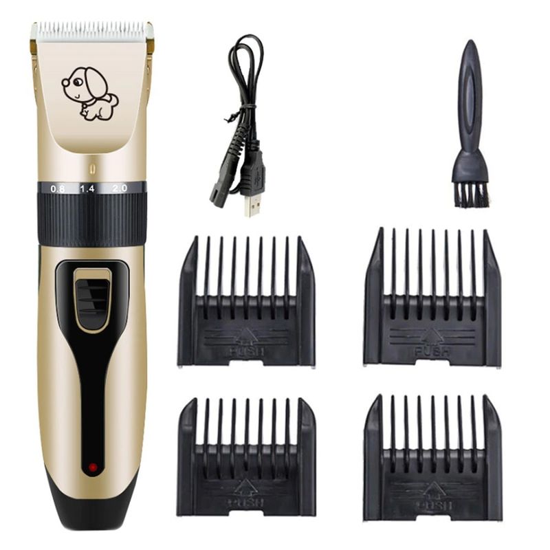 GENERICO - Maquina de cortar Pelo Mascota Inalámbrica Carga USB
