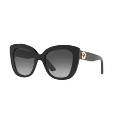 GUCCI - Lentes de Sol Negro Brillante