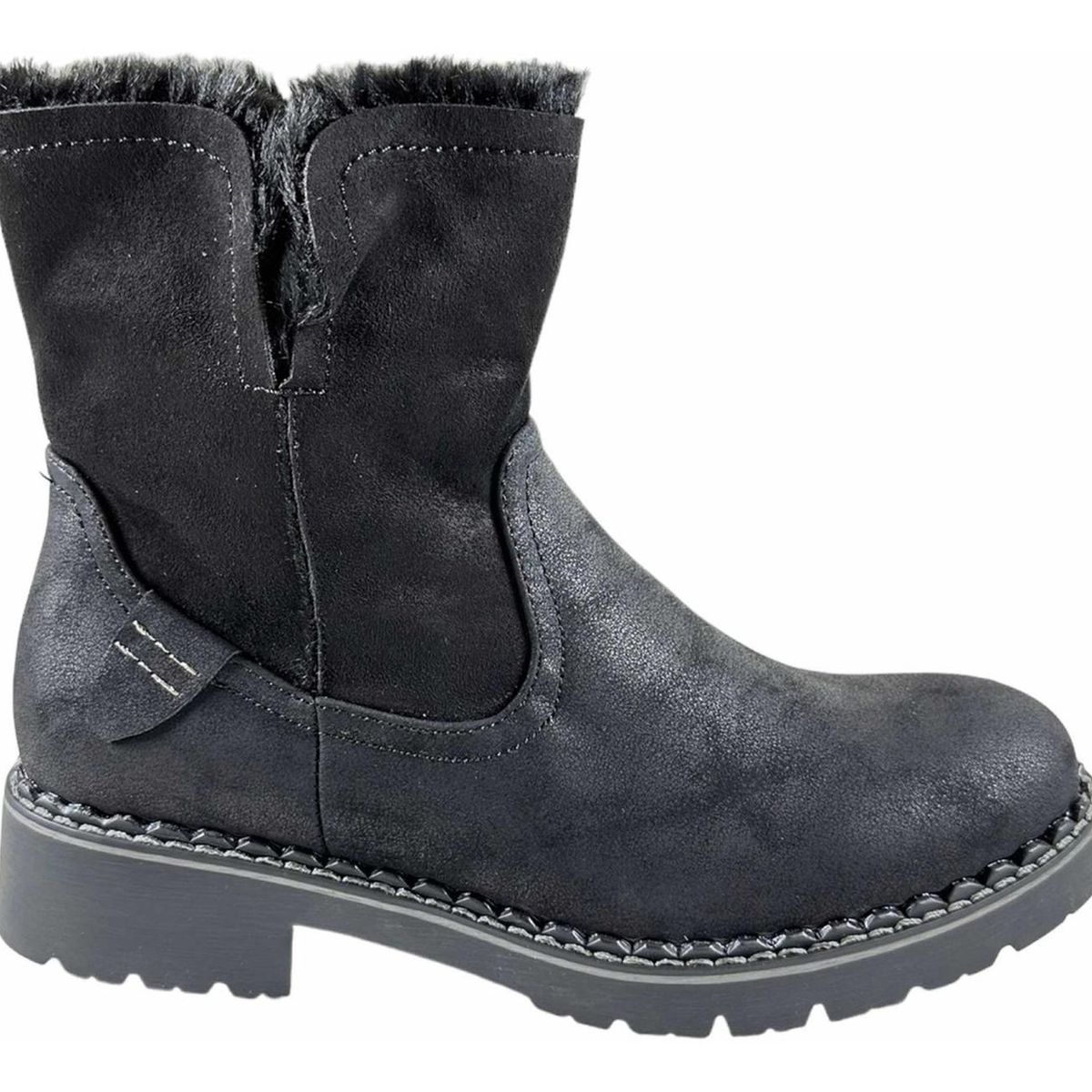 VIA UNO - Botin Via Uno Chiporro Mujer Negro 12082426