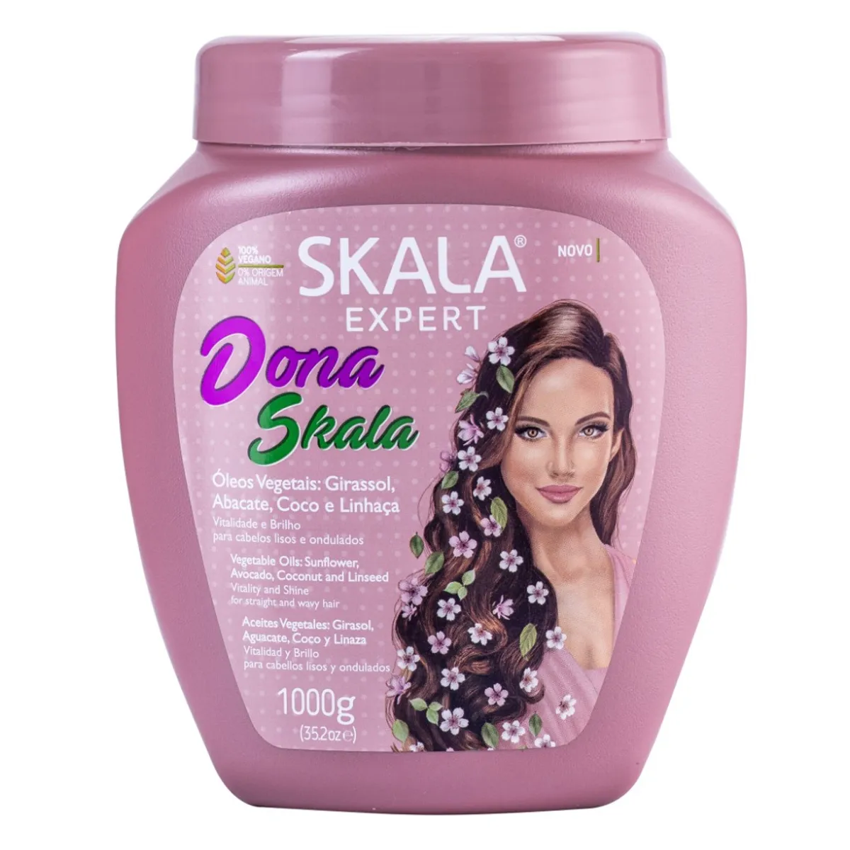 SKALA - Mascara Capilar Skala Dona 2 En 1 Vitalidad Y Brillo 1000g SKALA