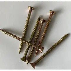 GENERICO - 100 Tornillo Turbo 14(6.0) x 80/60 mm