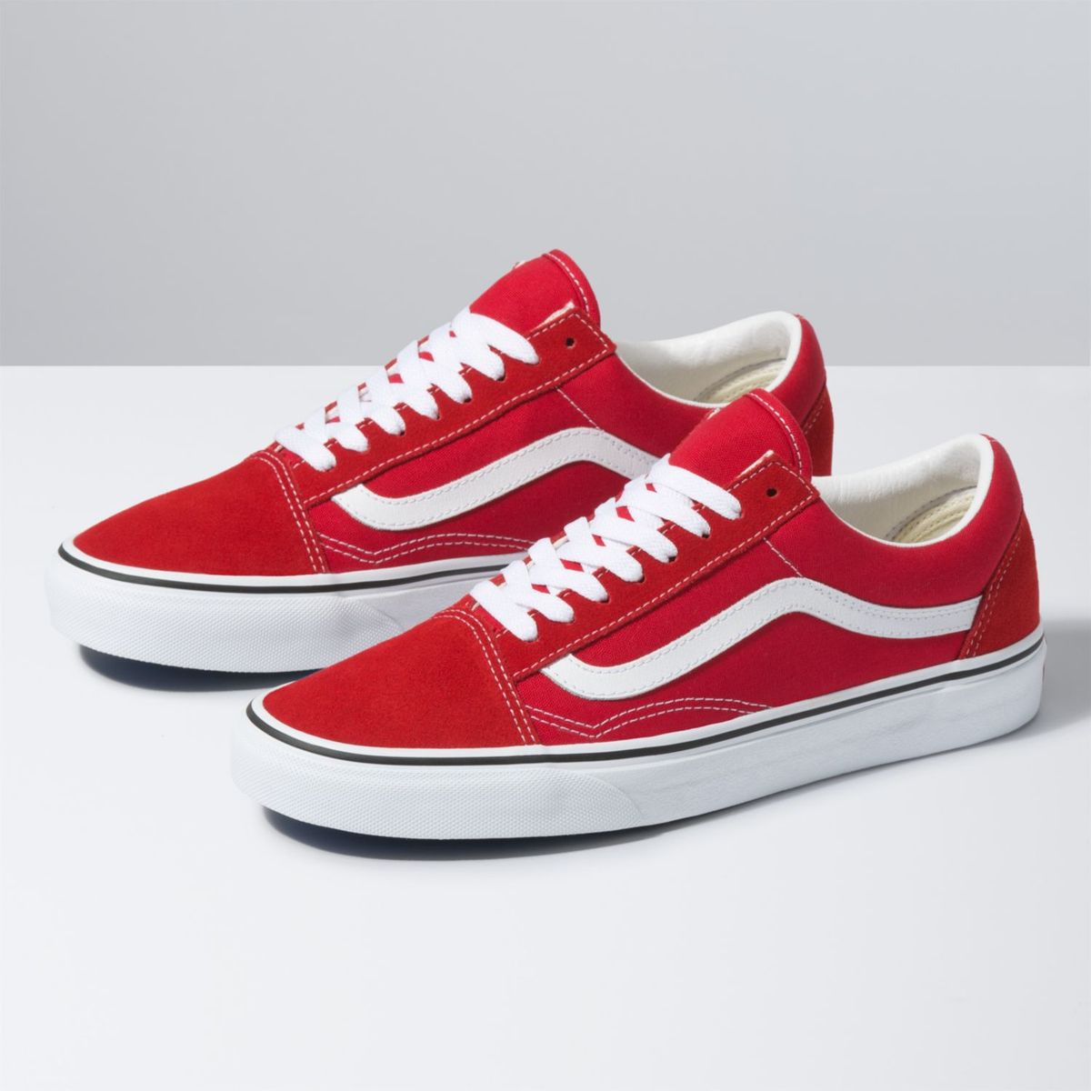 VANS - Zapatilla Unisex Old Skool Racing Red/True White VANS