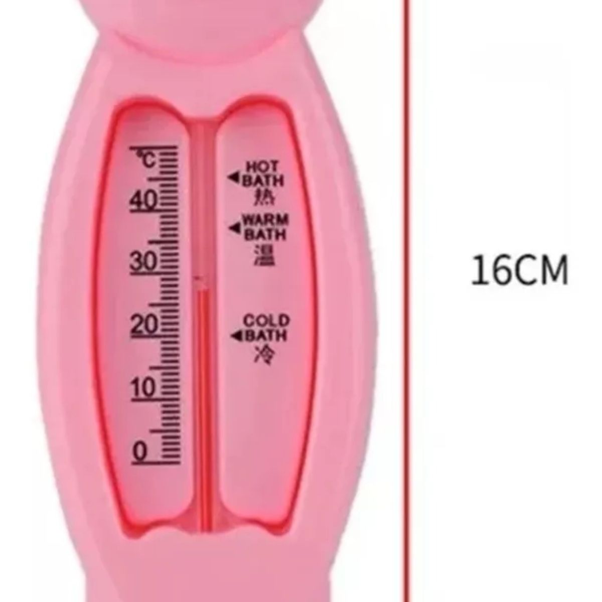 GENERICO - Termómetro bañera rosa