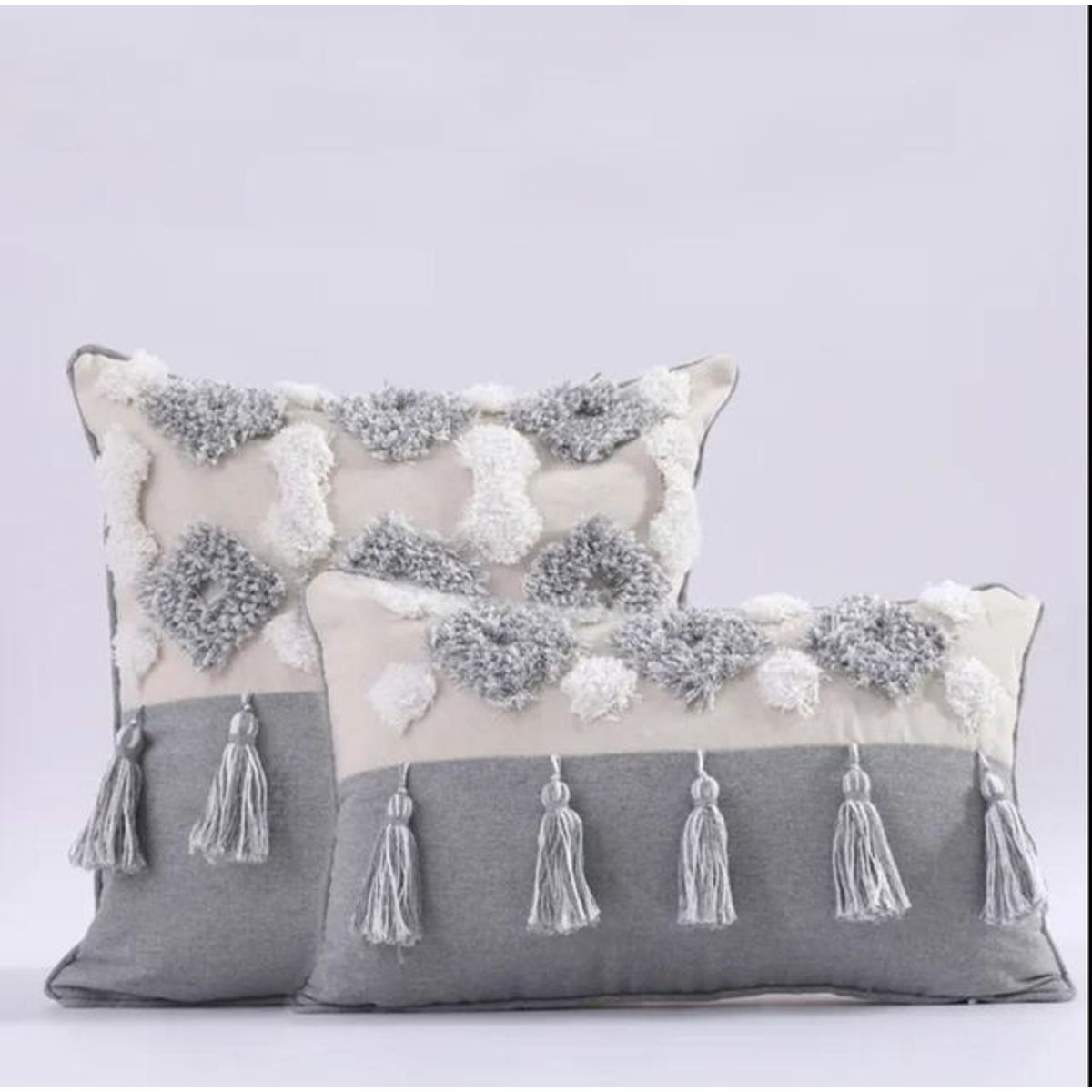 GENERICO - Set de fundas Nórdicas rectangular y cuadrada - Incluye dos fundas