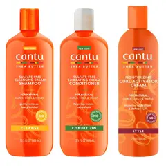 CANTU - Pack Shampoo Acondicionador Y Activador De Rizos