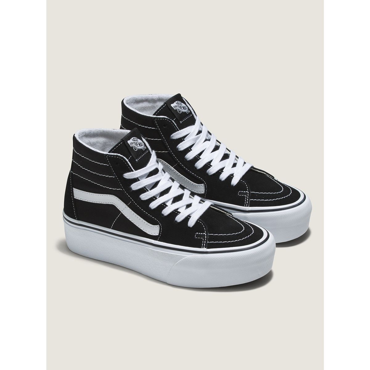 VANS - Zapatilla Mujer Ua Sk8-Hi Tapered Stackform Negro VANS