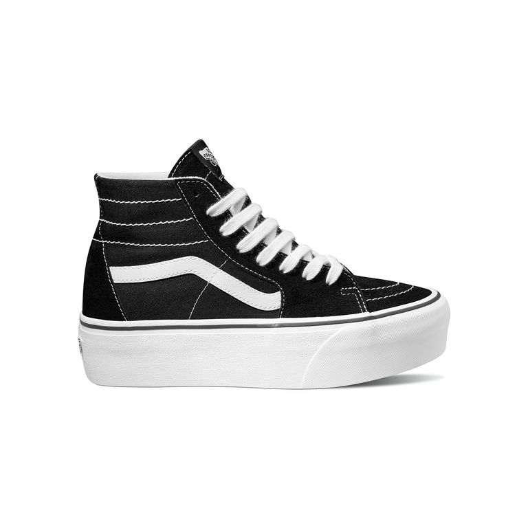 Zapatilla Mujer Ua Sk8-Hi Tapered Stackform Negro