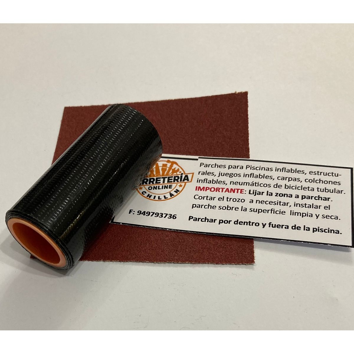 GENERICO - Parche Piscinas Estructurales o Inflables de 30x5 cm