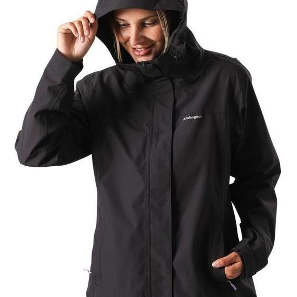 ANDESGEAR - Chaqueta Impermeable Pumalin Negro ANDESGEAR