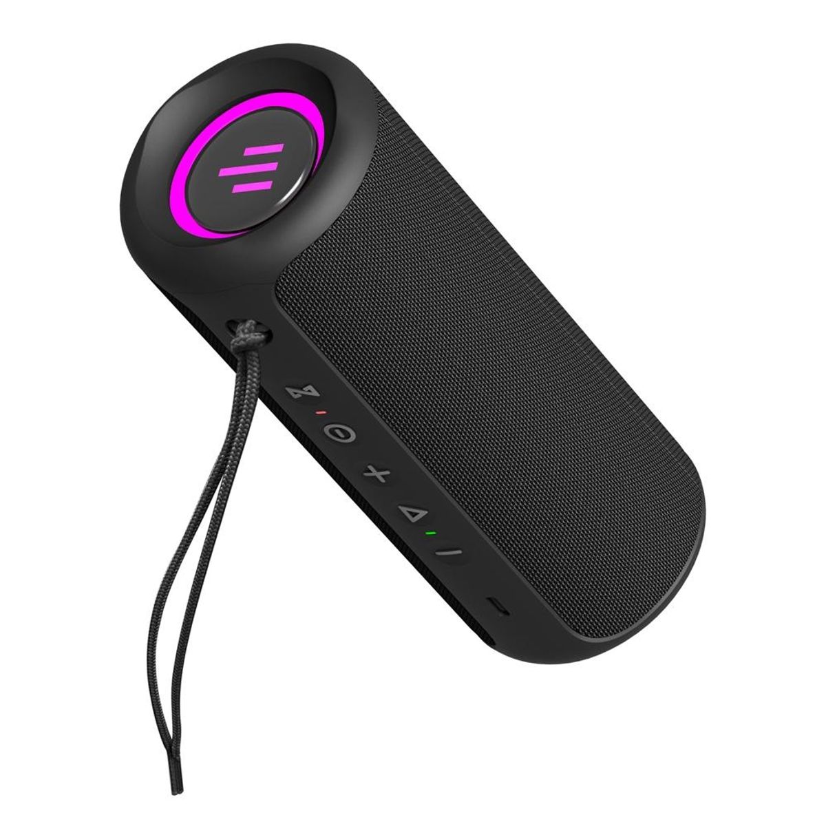 PULSE - Parlante Portatil Bluetooth Pulse Wave3 Ipx6 Led SP608