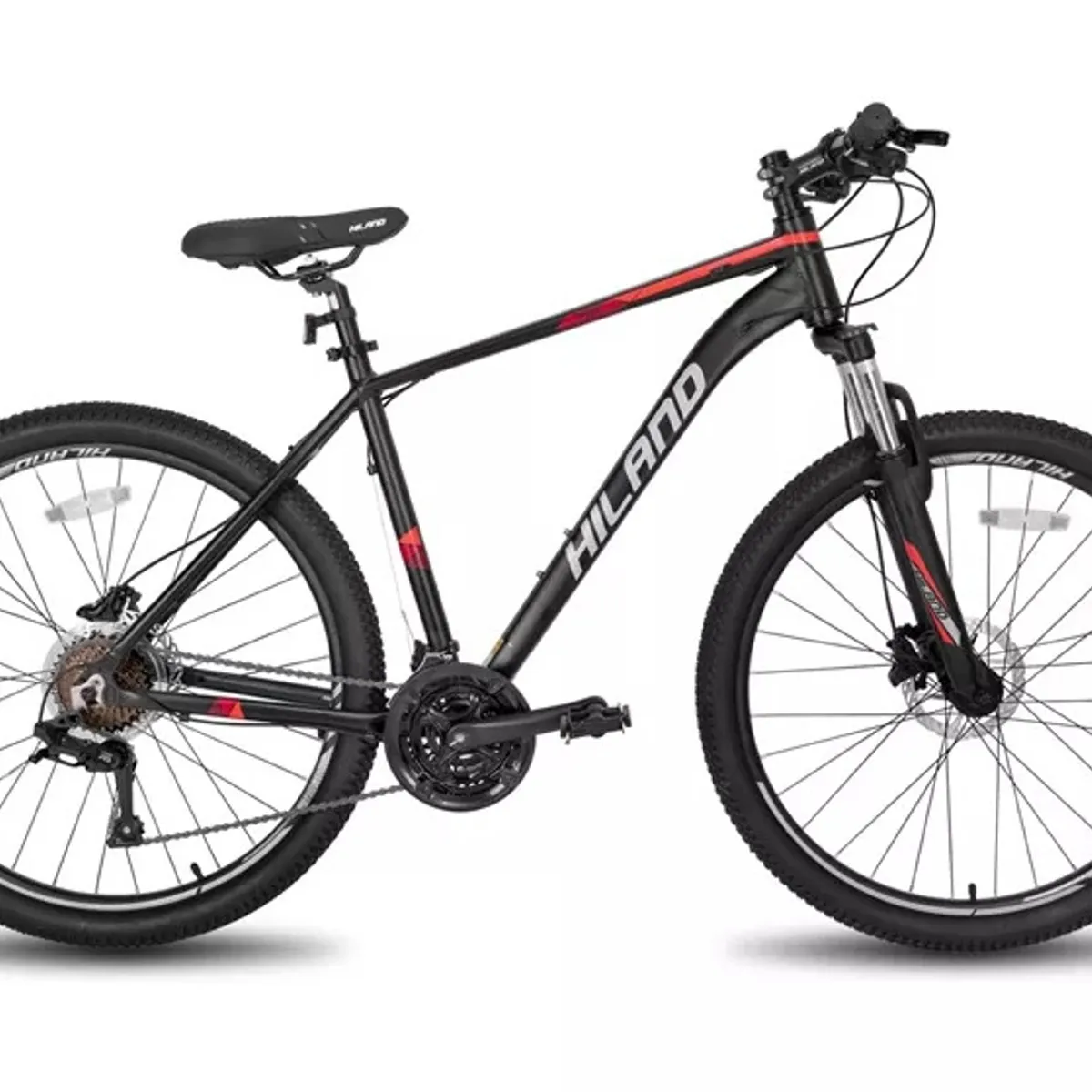HILAND - Bicicleta Mtb HILAND Aro 27,5 Freno Hidráulico Negro