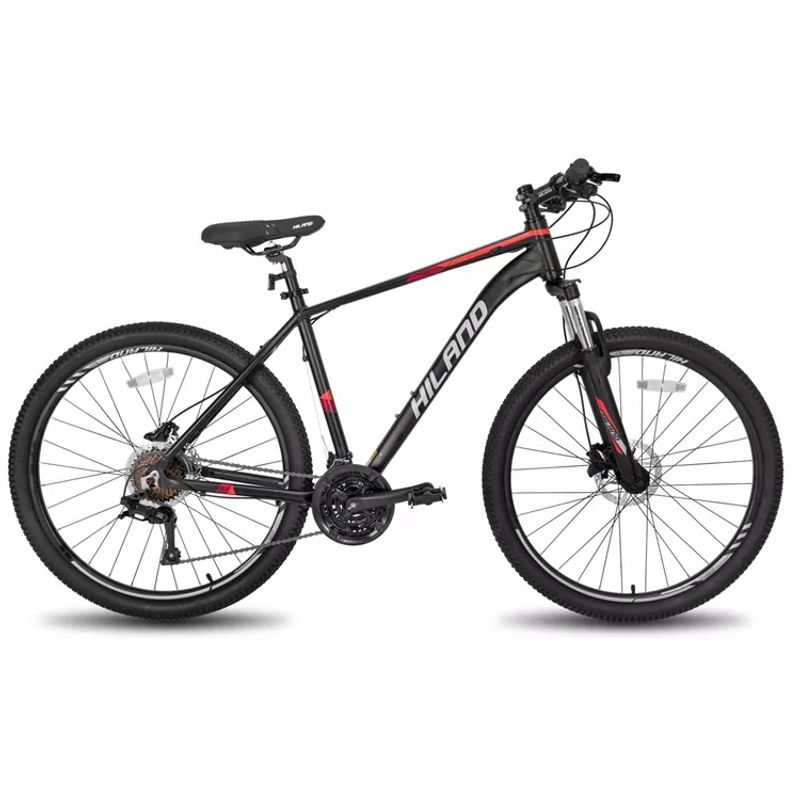 HILAND - Bicicleta Mtb HILAND Aro 27,5 Freno Hidráulico Negro + funda gratis