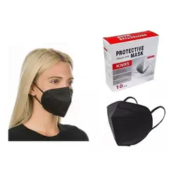 GENERICO - X50 Mascarillas Kn95 5 Pliegues Antiviral Reutilizable