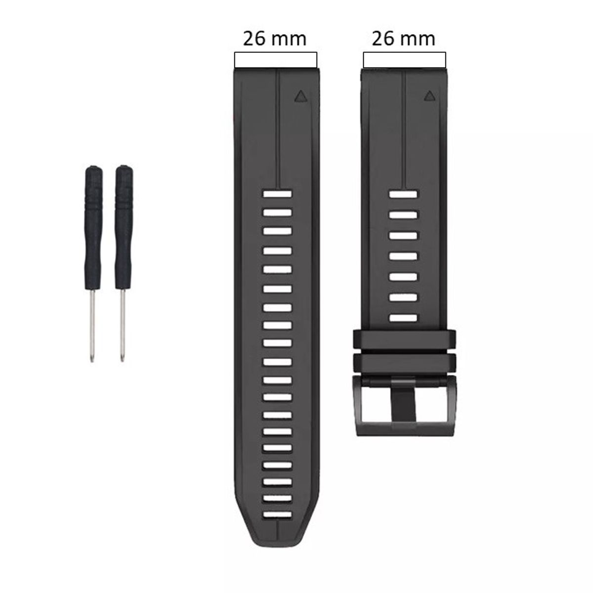 GENERICO - Correa Garmin Fenix 6x 6x Pro 5x 5x Plus 3hr 26mm Morado