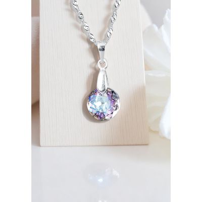 Imagen 2 del producto Collar Gracia Plata 925 creado con cristales de Swarovski® Vitral Light