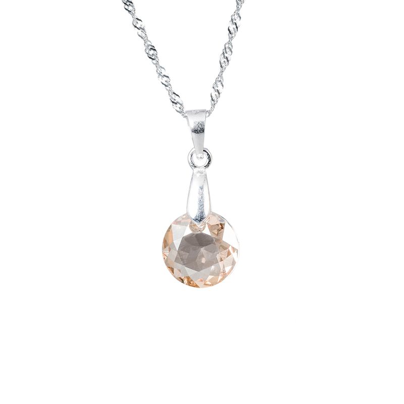 JOYAS MONTERO - Collar Gracia Cristales Genuinos Golden Shadow